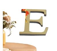 Alphabet acrylique 3D | Stickers muraux alphabet 3D autocollants - Lettres acryliques or clair décalcomanies pour la décoration murale bricolage Art Mural pour la maison chambre salon