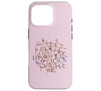 Alphabet Arménien Oiseaux Symboles Arménie Coque pour iPhone 16 Pro