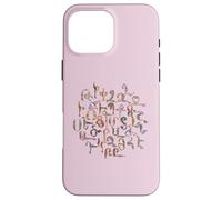 Alphabet Arménien Oiseaux Symboles Arménie Coque pour iPhone 16 Pro Max
