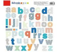 Alphabet autocollant en couleurs