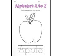 Alphabet coloring book