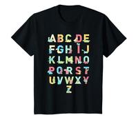 Alphabet Dinosaures Enfants Abécédaire Illustré Dinos Rigolo T-Shirt
