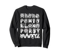 Alphabet drôle de Raton Laveur pour Hommes, Femmes, Enfants Sweatshirt