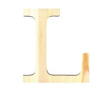 Alphabet En Bois 11,5cm Lettre L