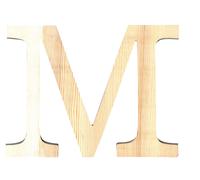 Alphabet En Bois 11,5cm Lettre M
