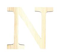 Alphabet En Bois 11,5cm Lettre N