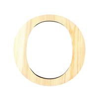Artemio 19 cm en bois avec lettre O en majuscules, de couleur Beige