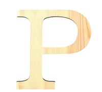 Alphabet En Bois 19 Cm Lettre P