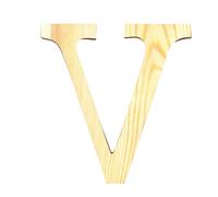Alphabet En Bois 19 Cm Lettre V