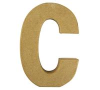 Alphabet En Papier Mâché 15 Cm Lettre C