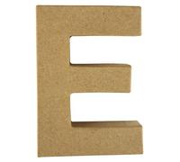 Alphabet En Papier Mâché 15 Cm Lettre E