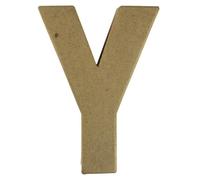 Alphabet En Papier Mâché 15 Cm Lettre Y