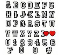 Alphabet et numéros en caoutchouc souple, accessoires décoratifs DIY convenant aux étudiants pour la rentrée scolaire, cadeaux pour amis, décorations de sabots ajourés, polyvalents et décontractés. Id