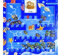 Alphabet Labyrinthe Magnetique, Puzzle Alphabet pour Enfants,Motricité Fine,Jeux Éducatif Montessori,Magnet Motricité Fine, Jouet Sensoriel Voyage