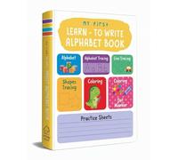 Alphabet Learning Mega Workbook for Kids Ages 3-5,A-Z letter recognition, Formation, Early Writing Skill, Pencil Control, Line Tracing: Learn Letters ... Writing Practice for Toddlers & Preschoolers