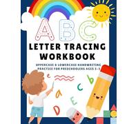 Alphabet Letter Tracing Book for Kids Ages 3-5: Fun Handwriting Practice with Uppercase and Lowercase Letters, Shapes, and Pencil Control Activities: ... ABC Writing, Pencil Control & Motor Skill