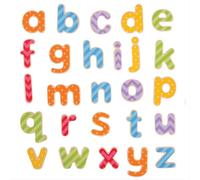 Alphabet magnétique en couleurs Bigjigs Toys (minuscules)