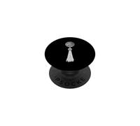 Alphabet Monogramme Initiale Burlesque Pastie Rétro Lettre Q PopSockets PopGrip Adhésif