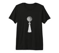 Alphabet Monogramme Initiale Burlesque Pastie Rétro Lettre S T-Shirt Haut de Gamme