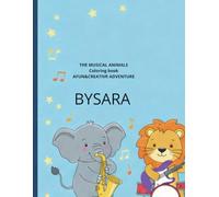 Alphabet Musical Animals: Bold and Easy Coloring Book for Toddlers and Kids