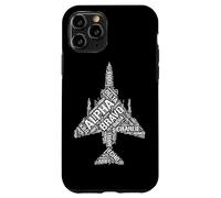 Alphabet phonétique Aviation F-4 Phantom II Coque pour iPhone 11 Pro