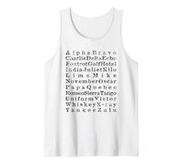 Alphabet phonétique International Code de l'aviation et de l'armée Débardeur