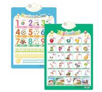 Alphabet Poster for Kids with Sound & Learning Modes, Electronic Wall Chart to Learn Arabic Letters, Numbers, and Words - Ideal Educational Tool (#4)