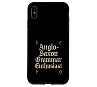 Alphabet runique Anglais Ancien Cadeau linguiste Anglo-Saxon Coque pour iPhone XS Max