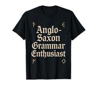 Alphabet runique Anglais Ancien Cadeau linguiste Anglo-Saxon T-Shirt