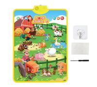 Alphabet Wall Chart, Talking Music Poster, 16.14x21.85in Kid Educational Toy, Interactive Speech Learning, Fun Birthday for Girls, Boys, Kids, School, Home