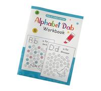 Alphabet WRICH Exercice - Lettres ÉCRITURE TRAISSANCE | A4 Exercices De Rédaction D'alphabet Anglais | Livre d'apprentissage Interactif pour Les Pendant 3 À 6 Ans avec des Lettres Réussit pour