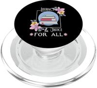 Alphabétisation et Justice pour Tous PopSockets PopGrip pour MagSafe