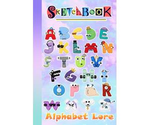 Alphabet's Sketchbook for kids and adults: A Cool Blank Paper Notebook | Thick 100 Pages for Writing and Note | Perfect Gifts for all special occasions in Work Office, Home, School...