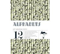 Alphabets, Volume 41. Grandes feuilles de papier cadeau de haute qualité.