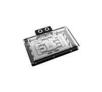 Alphacool 10268 Plaque Arrière pour Refroidissement GPU RTX 5090, Acrylique/Aluminium/Chrome/Cuivre/Nylon, Ports ARGB, Connecteur 3-Pin JST, 160.8x222.4x34mm