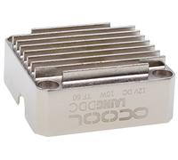 Alphacool 13172 Laing DDC Metal Bottom - Pompes de Refroidissement à Eau en Nickel argenté