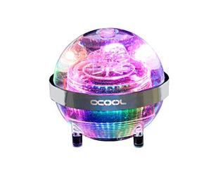 Alphacool 15362 Ventilateur, Refroidisseur et radiateur Universel Ensemble de réservoir de Pompe Chrome, Transparent 1 pièce(s)