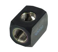 Alphacool Connecteur interne Racor T 64207 – 21/30/21 mm Noir