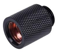 Alphacool Raccord de refroidissement Noir, 25 mm, Compatible avec Ordinateur, Serveur, Console de jeu
