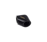 Alphacool 17258 Raccord 90° Noir, Filetage 1/4", Connectique Femelle, Dimensions 25 x 18 x 25 mm, Poids 100g - Système de refroidissement