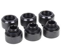 Alphacool 17377 Accessoire pour Matériel de Refroidissement, Noir, 13 / 10mm, 21mm, 141g, Noir