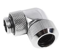 Alphacool Raccord de compression Eiszapfen 17392 13 mm HardTube 90° rotatif G1/4 Chrome