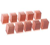 Alphacool 17426 GPU RAM Copper Heatsinks Lot de 10 refroidisseurs passifs à air 10 x 10 mm