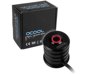 Alphacool 17434 Câble avec bouton dalimentation noir, rouge