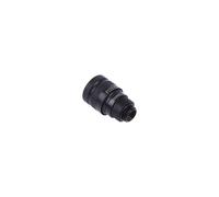 Alphacool 17441 Raccord Laiton Noir G1/4" pour Watercooling, Dimensions 32x86x32mm, Poids 68g