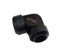 Alphacool Raccord HardTube Eiszapfen 13 mm 90° pour tubes acrylique/laiton Noir G