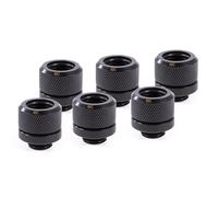 Alphacool Connecteur de refroidissement à eau 22,2 mm Noir – Compatible PC et console