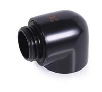 Alphacool Adaptateur Eiszapfen 90° G1/4 AG vers G1/4 IG - Noir