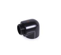 Alphacool Eiszapfen Adapter 90 Grad G1/4 Zoll AG Auf G1/4 Zoll IG - Schwarz