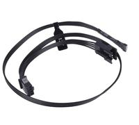 Alphacool 18540 RGB 4pol LED Adapteurcâble pour Cartes mères 50cm - Noir Câbles Autres Câbles